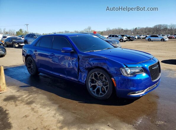 2C3CCABG4KH733224 2019 CHRYSLER 300 Blue Przód prawy