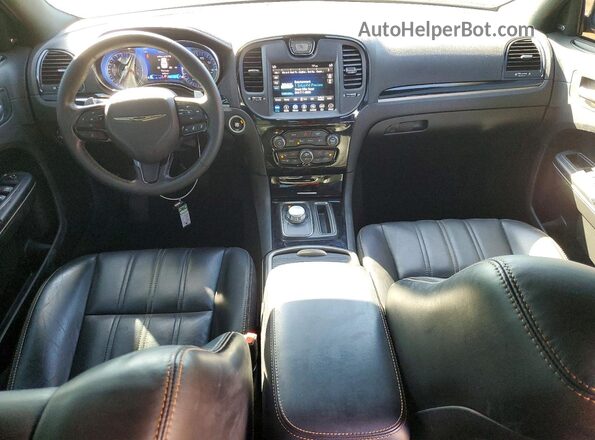 2C3CCABG4KH733224 2019 CHRYSLER 300 Blue Widok deski rozdzielczej