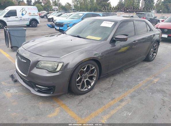 2C3CCABG5HH540119 2017 CHRYSLER 300 Gray Առջևի ձախ երեք քառորդ տեսարան