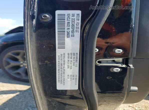 2C3CCABG5PH561132 2023 CHRYSLER 300 Black Вид підкапотного простору