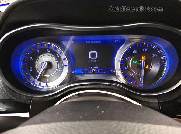 2C3CCABG6MH595771 2021 CHRYSLER 300 Black Instrument cluster view