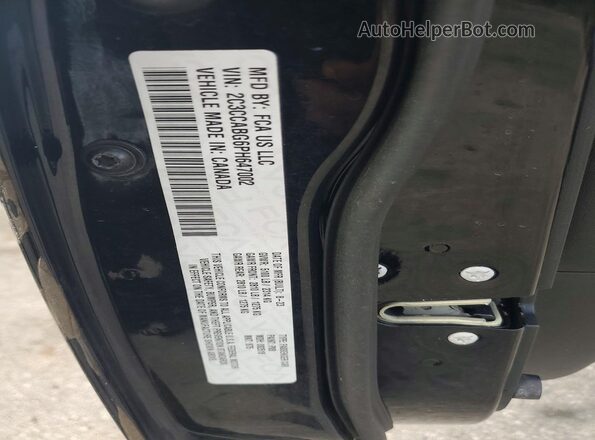 2C3CCABG6PH647002 2023 CHRYSLER 300 Black Engine compartment view