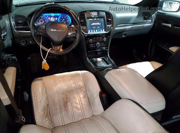 2C3CCABG7HH662612 2017 CHRYSLER 300 Black წინა პანელის ხედი