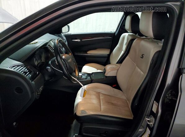 2C3CCABG7HH662612 2017 CHRYSLER 300 Black წინა სალონის ხედი