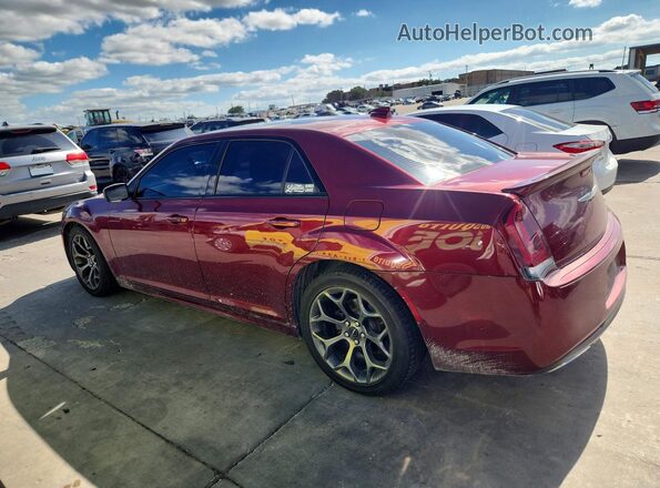 2C3CCABG7JH142934 2018 CHRYSLER 300 Темно-бордовый Задняя левая четверть