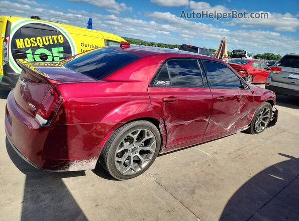 2C3CCABG7JH142934 2018 CHRYSLER 300 Темно-бордовый Задняя правая четверть