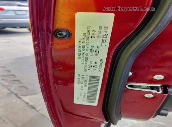 2C3CCABG7JH142934 2018 CHRYSLER 300 Темно-бордовый Вид подкапотного пространства
