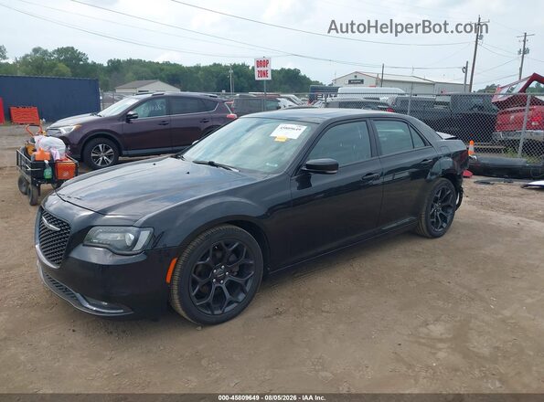 2C3CCABG7KH590883 2019 CHRYSLER 300 Black Przód lewy