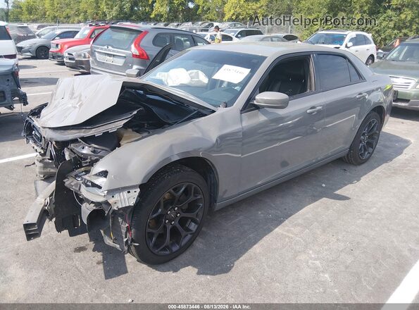 2C3CCABG8KH654140 2019 CHRYSLER 300 Gray Front left