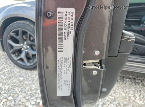 2C3CCABG8MH550072 2021 CHRYSLER 300 Gray Շարժիչի բաժամունքի տեսք