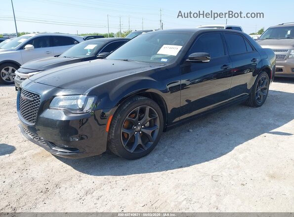 2C3CCABG9PH676669 2023 CHRYSLER 300 Black Передня ліва чверть