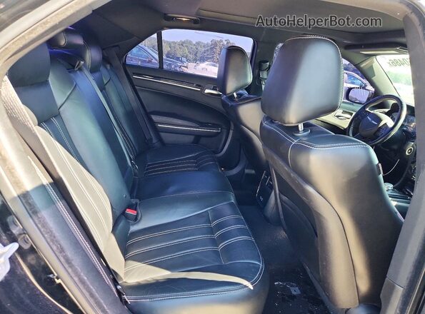 2C3CCABGXHH603635 2017 CHRYSLER 300 Black Vista de los asientos traseros