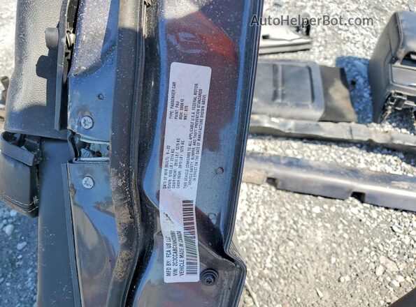 2C3CCABGXNH228891 2022 CHRYSLER 300 Charcoal VIN კოდის სტიკერის ხედი