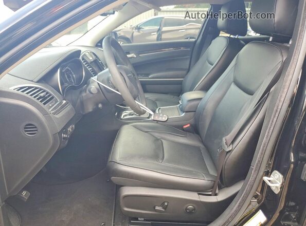 2C3CCADG0PH628281 2023 CHRYSLER 300 Black წინა სალონის ხედი