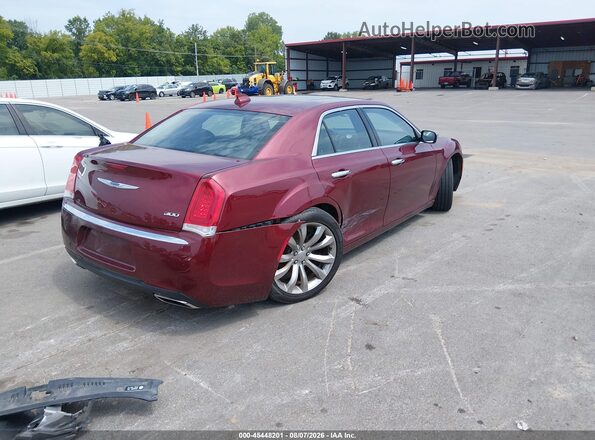 2C3CCAEG1KH555610 2019 CHRYSLER 300 Темно-бордовый Задняя правая четверть