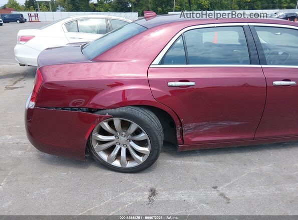 2C3CCAEG1KH555610 2019 CHRYSLER 300 Темно-бордовый Вид спереди