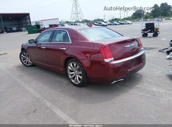 2C3CCAEG1KH555610 2019 CHRYSLER 300 Темно-бордовый Задняя левая четверть