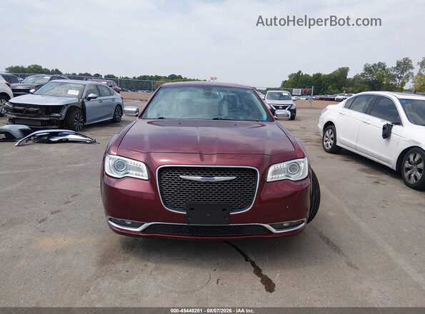 2C3CCAEG1KH555610 2019 CHRYSLER 300 Темно-бордовый Вид щитка приборов