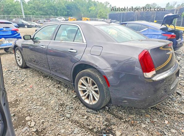 2C3CCAEG2GH181757 2016 CHRYSLER 300 Gray Trasero izquierdo