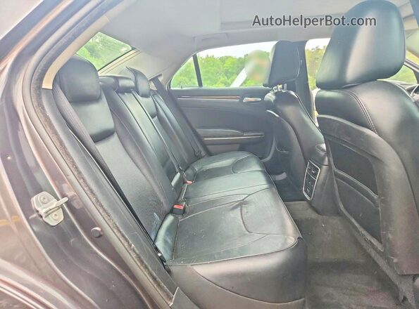2C3CCAEG2GH181757 2016 CHRYSLER 300 Gray Vista de los asientos traseros
