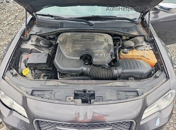 2C3CCAEG2GH181757 2016 CHRYSLER 300 Gray Vista interior trasera