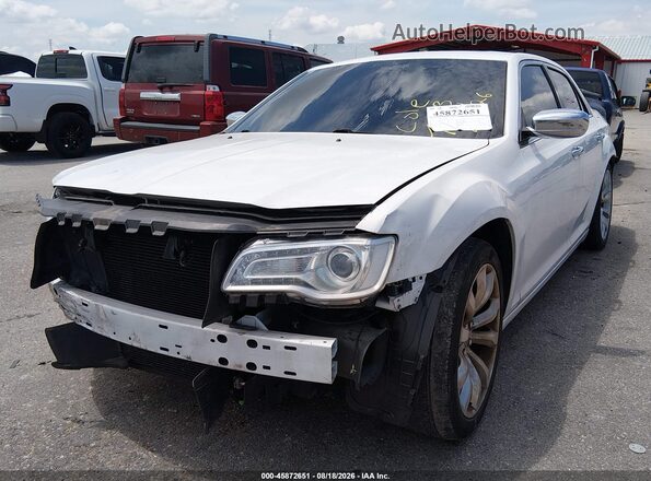2C3CCAEG2JH227563 2018 CHRYSLER 300 White წინა მარცხენა ხედი სამი მეოთხედიდან