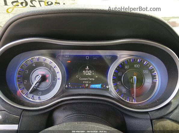 2C3CCAEG2JH227563 2018 CHRYSLER 300 White უკანა სავარძლების ხედი