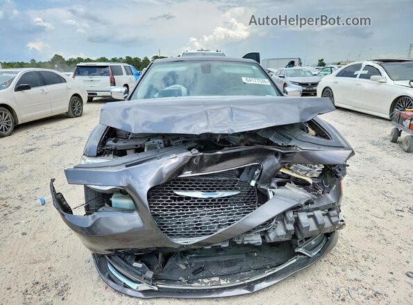 2C3CCAEG3JH123390 2018 CHRYSLER 300 Gray Widok z przodu