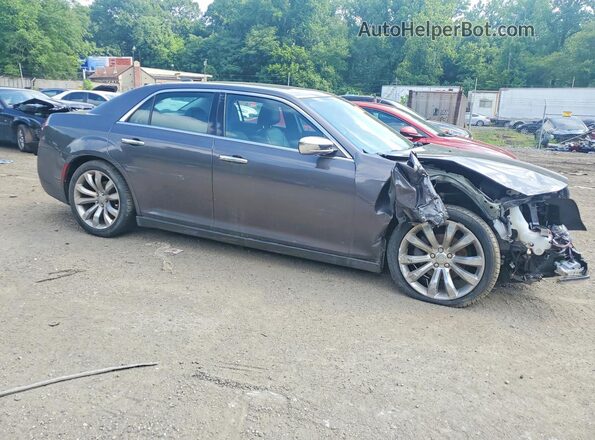 2C3CCAEG3JH190913 2018 CHRYSLER 300 Gray Front right