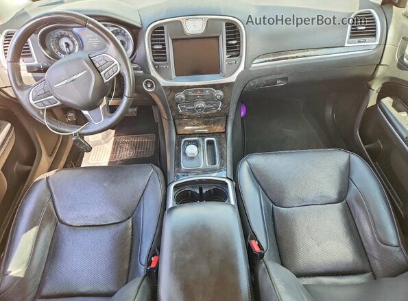 2C3CCAEG5KH634164 2019 CHRYSLER 300 White Dashboard view