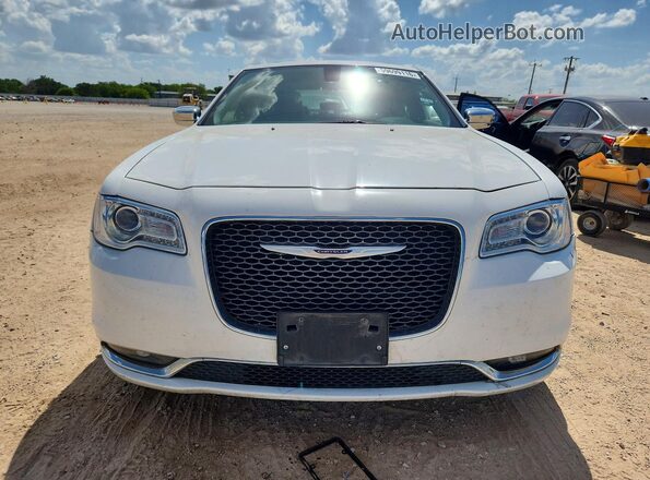 2C3CCAEG5KH634164 2019 CHRYSLER 300 White Front view