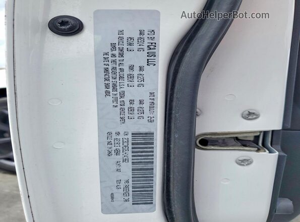 2C3CCAEG5LH141862 2020 CHRYSLER 300 White VIN sticker view