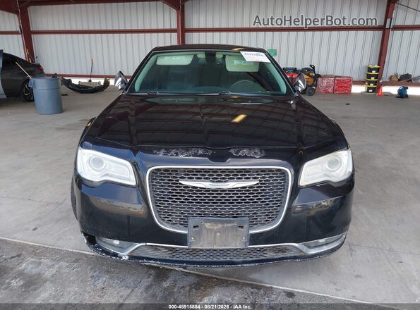 2C3CCAEG6GH282347 2016 CHRYSLER 300 Black Вид спереду