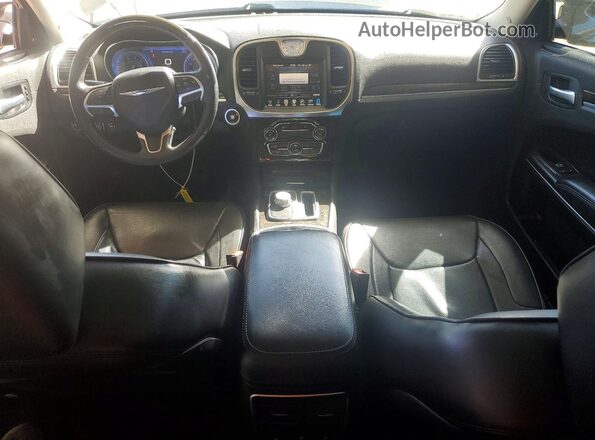 2C3CCAEG6GH320434 2016 CHRYSLER 300 Black წინა პანელის ხედი