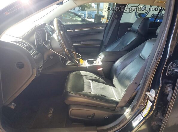 2C3CCAEG6GH320434 2016 CHRYSLER 300 Black წინა სალონის ხედი