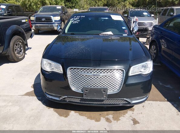 2C3CCAEG6GH351070 2016 CHRYSLER 300 Black წინა ხედი