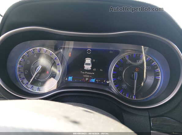 2C3CCAEG6GH351070 2016 CHRYSLER 300 Black უკანა სავარძლების ხედი