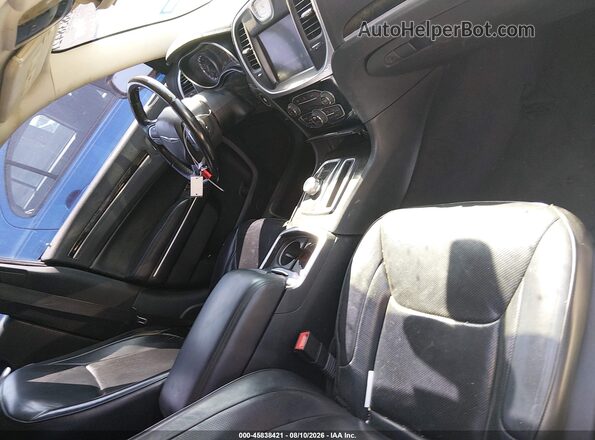 2C3CCAEG6GH351070 2016 CHRYSLER 300 Black წინა სალონის ხედი