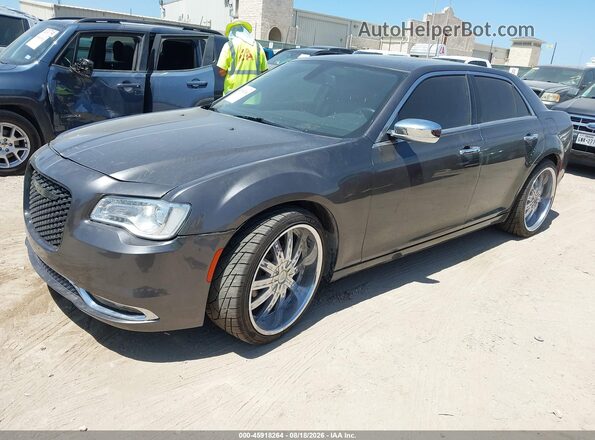 2C3CCAEG7HH662637 2017 CHRYSLER 300 Gray Front left