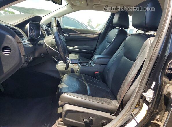 2C3CCAEG7HH668003 2017 CHRYSLER 300 Black წინა სალონის ხედი