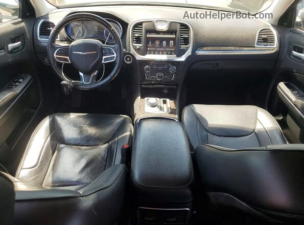 2C3CCAEG7HH668003 2017 CHRYSLER 300 Black წინა პანელის ხედი