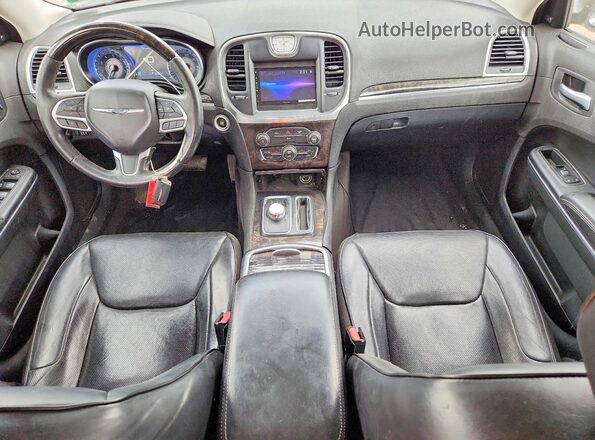 2C3CCAEG7JH142685 2018 CHRYSLER 300 White Dashboard view