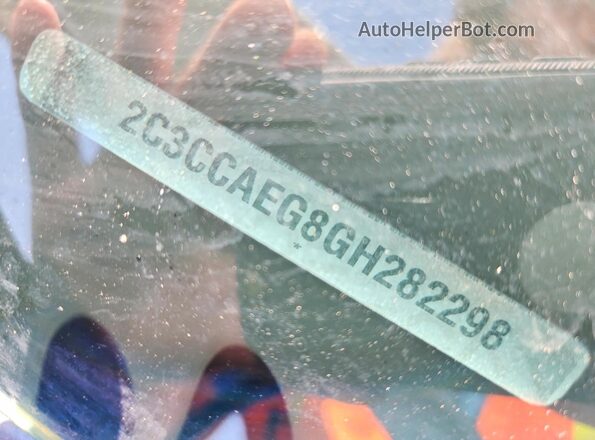 2C3CCAEG8GH282298 2016 CHRYSLER 300 Белый Вид подкапотного пространства