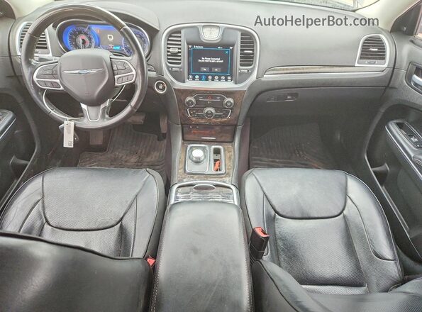 2C3CCAEG8HH564670 2017 CHRYSLER 300 Серый Вид панели приборов