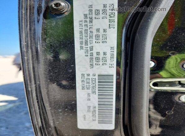 2C3CCAET0GH219967 2016 CHRYSLER 300 Black Widok naklejki z numerem VIN