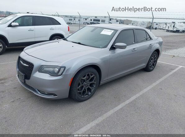 2C3CCAGG0JH165660 2018 CHRYSLER 300 Silver წინა მარცხენა ხედი სამი მეოთხედიდან