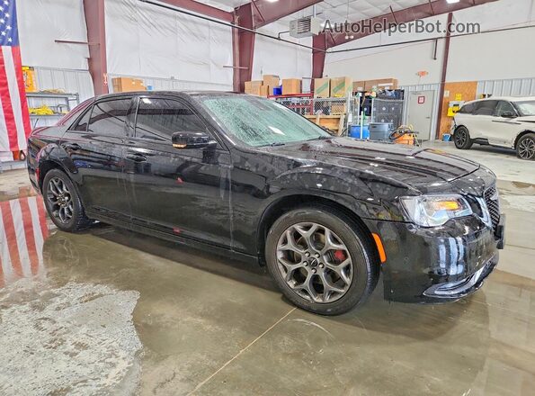 2C3CCAGG2JH321195 2018 CHRYSLER 300 Black წინა მარჯვენა