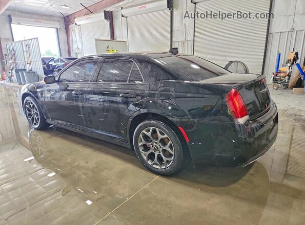 2C3CCAGG2JH321195 2018 CHRYSLER 300 Black უკანა მარცხენა