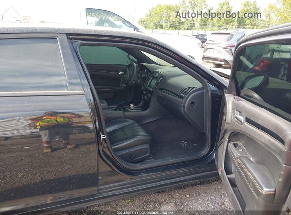 2C3CCAGG5GH283101 2016 CHRYSLER 300 Black წინა სალონის ხედი