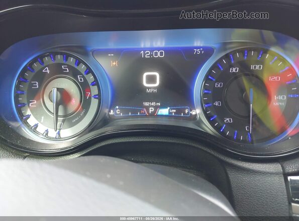 2C3CCAGG5GH283101 2016 CHRYSLER 300 Black უკანა სავარძლების ხედი